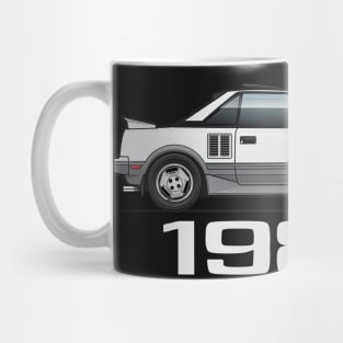 1986-White and Grey Mug